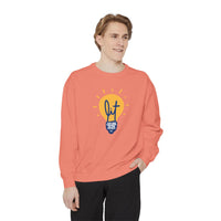 Idea Lightbulb Sweatshirt — "Out" Inspirational Graphic Crewneck