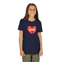 "Forgive" Heals Broken Hearts T Shirt - Youth Short Sleeve - Unisex Sizes YS-YXL