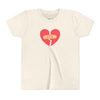 "Forgive" Heals Broken Hearts T Shirt - Youth Short Sleeve - Unisex Sizes YS-YXL