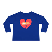 "Forgive" Heals Broken Hearts - Long Sleeve - Toddler T-Shirt - Sizes 2T-5T