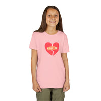 "Forgive" Heals Broken Hearts T Shirt - Youth Short Sleeve - Unisex Sizes YS-YXL