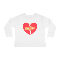 "Forgive" Heals Broken Hearts - Long Sleeve - Toddler T-Shirt - Sizes 2T-5T