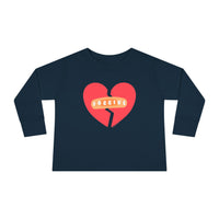 "Forgive" Heals Broken Hearts - Long Sleeve - Toddler T-Shirt - Sizes 2T-5T
