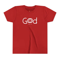 "God is Good" T Shirt - Youth Short Sleeve - Unisex Sizes YS-YXL