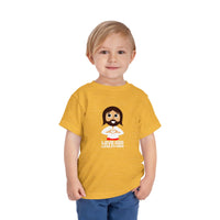 "Love God Love Others" Jesus Heart Shirt - Toddler T-Shirt - Sizes 2T-5T