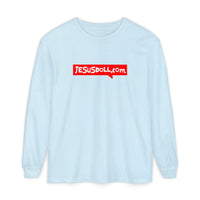 'Jesusdoll.com' Shirt - Unisex Adult Long Sleeve Tee Shirt - Sizes S-3XL