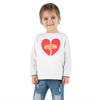"Forgive" Heals Broken Hearts - Long Sleeve - Toddler T-Shirt - Sizes 2T-5T