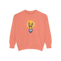Idea Lightbulb Sweatshirt — "Out" Inspirational Graphic Crewneck