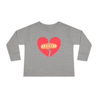 "Forgive" Heals Broken Hearts - Long Sleeve - Toddler T-Shirt - Sizes 2T-5T