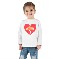 "Forgive" Heals Broken Hearts - Long Sleeve - Toddler T-Shirt - Sizes 2T-5T