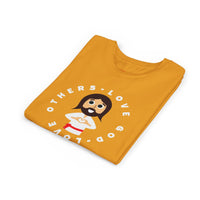 "Love God Love Others" Jesus Heart Shirt - Youth T-Shirt - Sizes Youth S-XL