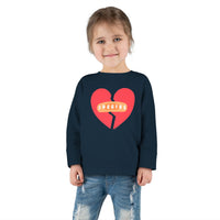 "Forgive" Heals Broken Hearts - Long Sleeve - Toddler T-Shirt - Sizes 2T-5T