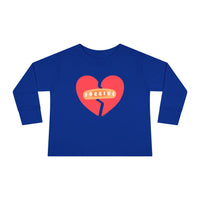 "Forgive" Heals Broken Hearts - Long Sleeve - Toddler T-Shirt - Sizes 2T-5T