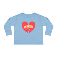 "Forgive" Heals Broken Hearts - Long Sleeve - Toddler T-Shirt - Sizes 2T-5T