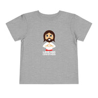 "Love God Love Others" Jesus Heart Shirt - Toddler T-Shirt - Sizes 2T-5T