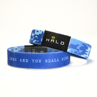 HALO Bible Verse Bracelet - Blue Camo