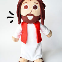 The Talking Jesus Doll - The Plush Jesus Doll that speaks 10 Bible Verses.  A boys and girls gift idea for Easter, Baptisms, Birthdays and Christmas.