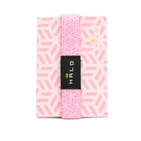 HALO Bible Verse Bracelet - Pink Geometric