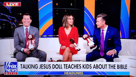 Talking Jesus Doll on Fox & Friends