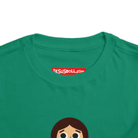 "Love God Love Others" Jesus Heart Shirt - Toddler T-Shirt -  Sizes 2T-5T