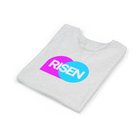"Risen" Easter Resurrection T Shirt - Youth Short Sleeve - Unisex Sizes YS-YXL
