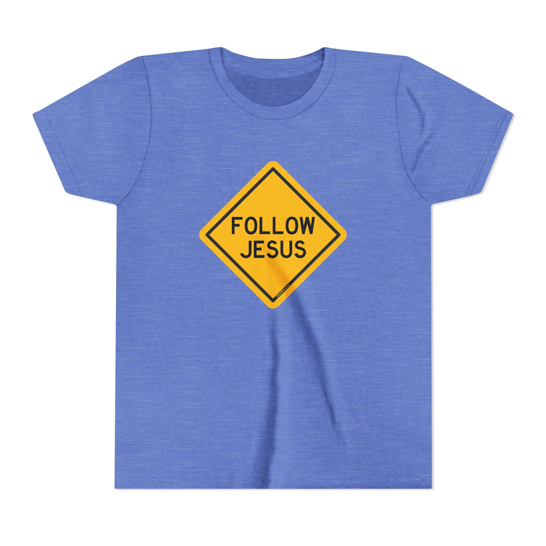 "Follow Jesus" Street Sign Shirt - Youth T-Shirt - Sizes Youth S-XL