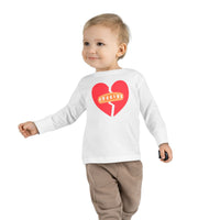 "Forgive" Heals Broken Hearts - Long Sleeve - Toddler T-Shirt -  Sizes 2T-5T