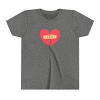 "Forgive" Heals Broken Hearts T Shirt - Youth Short Sleeve - Unisex Sizes YS-YXL