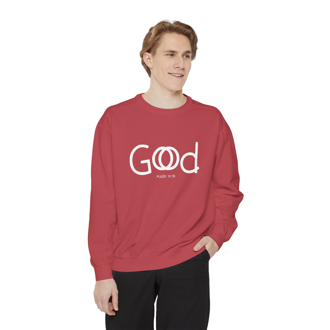 Garment-Dyed Sweatshirt - Cozy Classic Crewneck