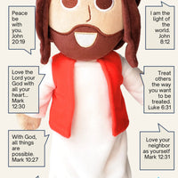 The Talking Jesus Doll - The Plush Jesus Doll that speaks 10 Bible Verses.