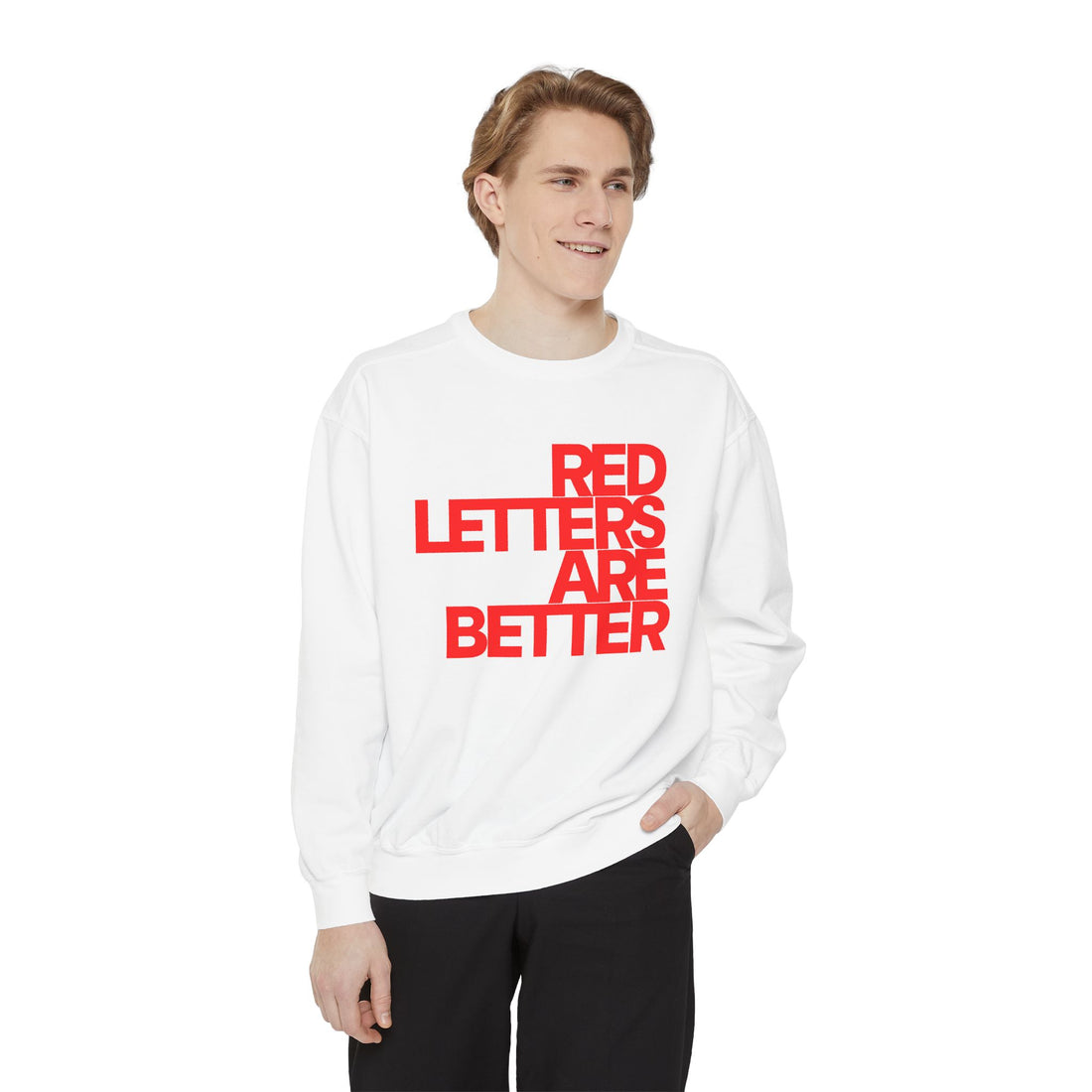 Unisex Garment-Dyed Sweatshirt