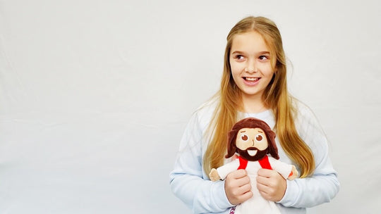 The Talking Jesus Doll - Put Christ back in Easter with the perfect gift idea for a Christian Easter Basket.