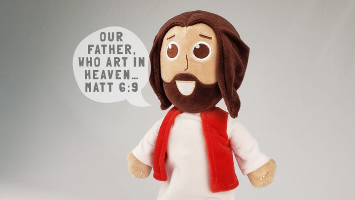 Listen to the Talking Jesus Doll speak 10 Bible verses.