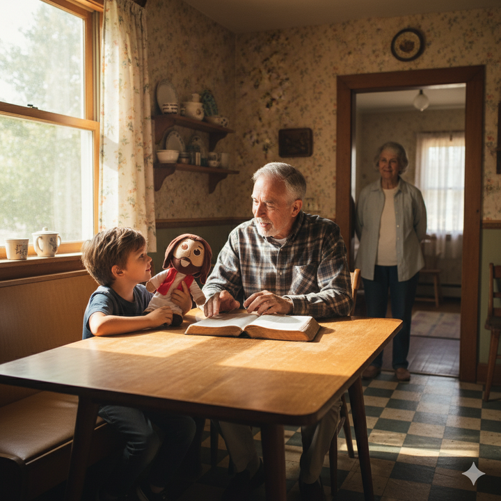 The gift for Christian grandparents to give their grandkids.