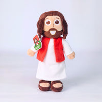 Lil' Jesus is a little plush bead-filled Jesus toy of Jesus Christ.  Made for babies, toddlers,  children and grandchildren.