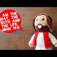 The Talking Jesus Doll - Plush Jesus Doll that Speaks 10 Bible Verses.