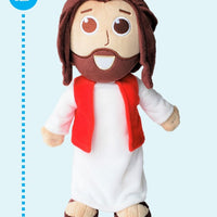 The Talking Jesus Doll beautiful 12" plush Jesus toy that talks.  Speaks Bible verses from the Lord's prayer to John 3:16.  Perfect gift idea for Easter, Birthdays, Baptisms, Confirmation, Christenings, and Christmas.  Great Catholic toy gift idea.  Great religious toy gift idea..  Give the eternal gift of Jesus. 