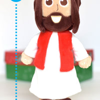 Shoebox Jesus Doll.  Perfect gift idea for Operation Christmas Child.  Great WOW gift idea for boys and girls of all ages and languages.
