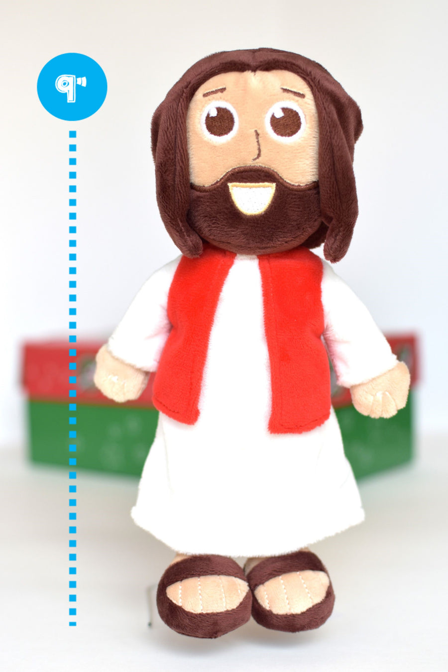 Shoebox Jesus Doll.  Perfect gift idea for Operation Christmas Child.  Great WOW gift idea for boys and girls of all ages and languages.
